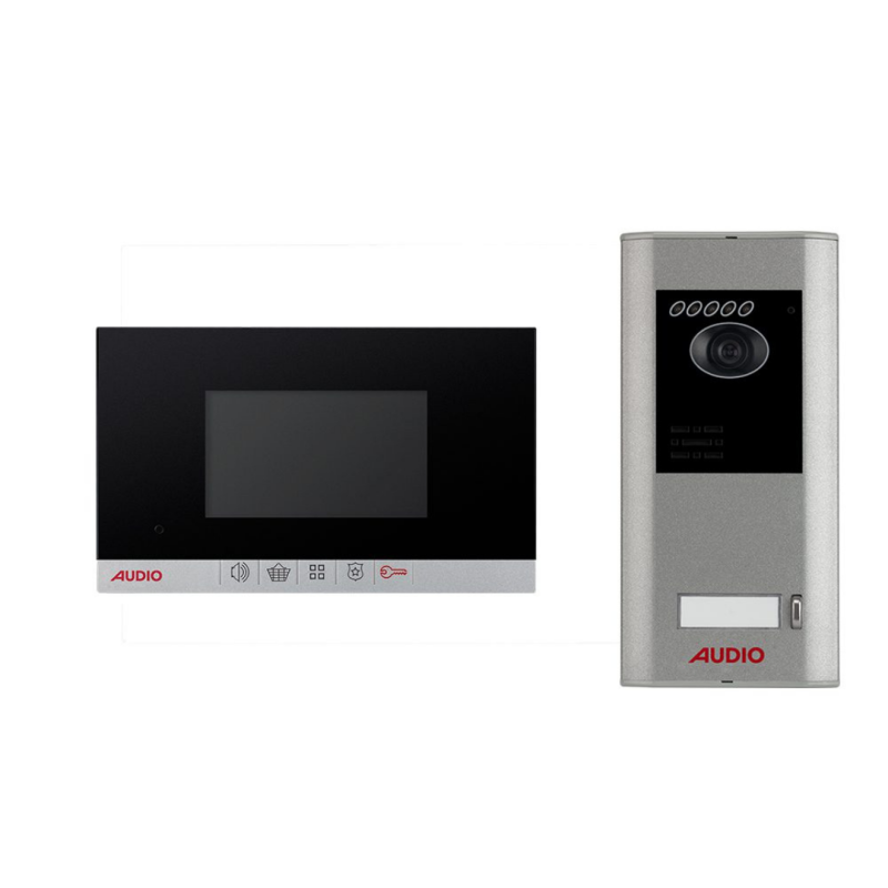 Audio 4.3 İnç Görüntülü Villa Set Bus Plus (Mekanik Butonlu)